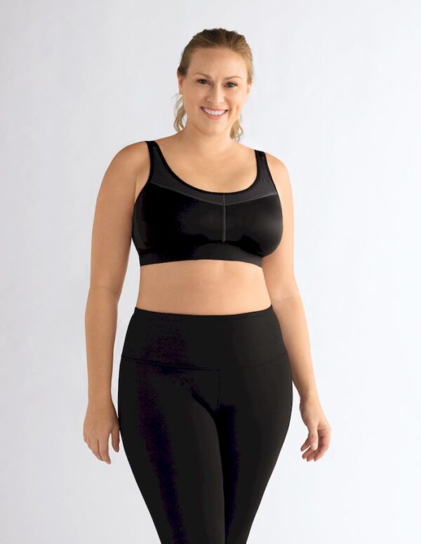 Power bra sport bra soutien sport Black Noir 1152 Amoena Studio Équilibra