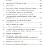 Livre Rose - table des matières
