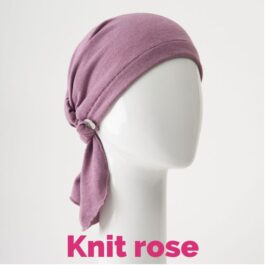 Foulard élastique Knit rose