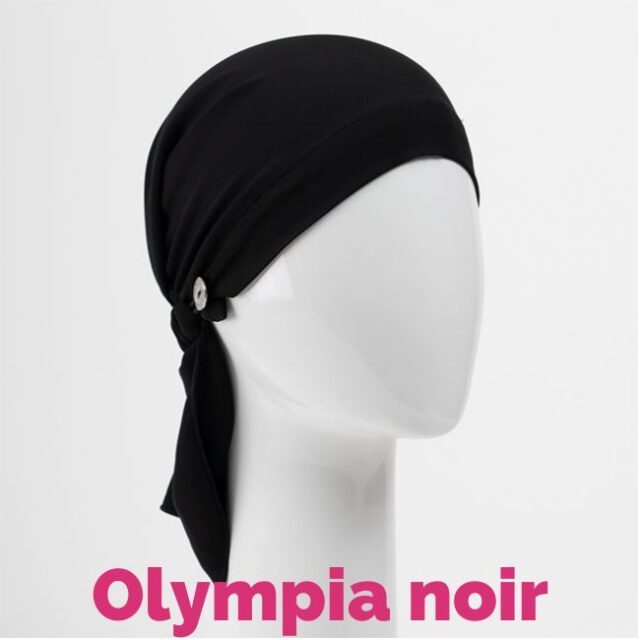 Foulard élastique Olympia noir