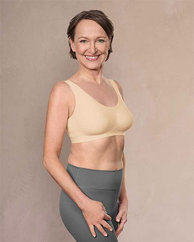 Soutien-gorge Linda sans armatures – Sable