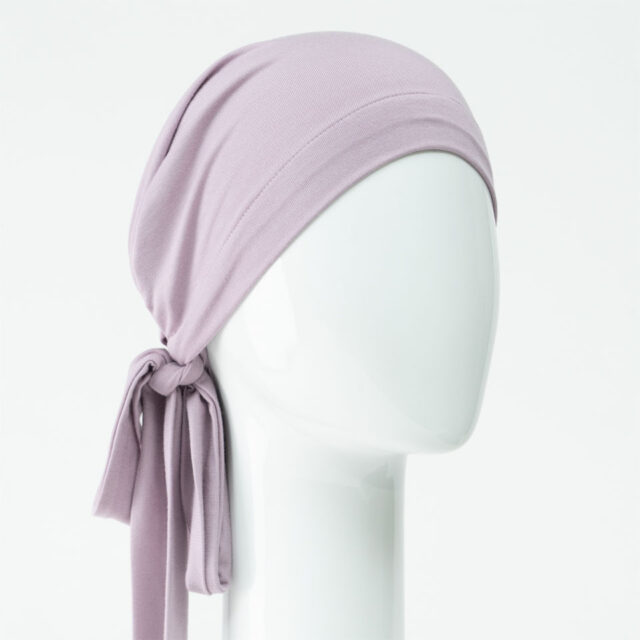 Foulard chimio en bambou Lavande de Sibelle